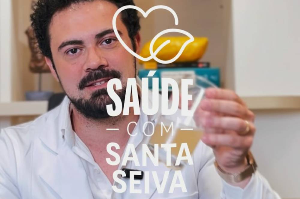 Dr Paulo Lara Explica Sobre a Ação Poderosa da Kombucha na Saúde do Intestino, no Quadro Saúde Com Santa Seiva