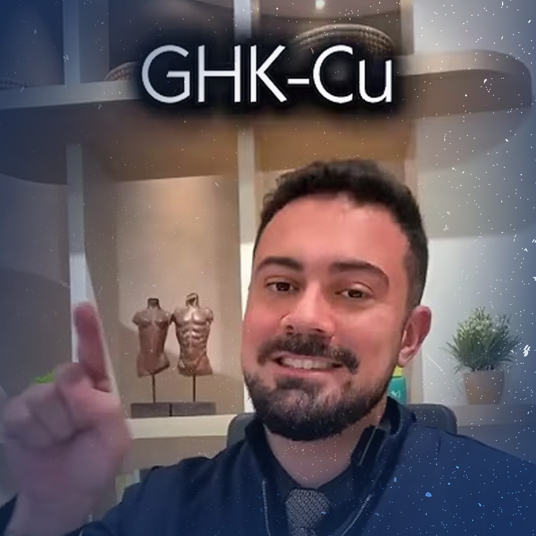 O GHK-C é um peptídeo ligado ao cobre que tem chamado atenção da ciência por sua relação com